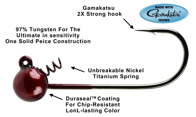 Picasso Lures Tungsten 2X Strong Takedown