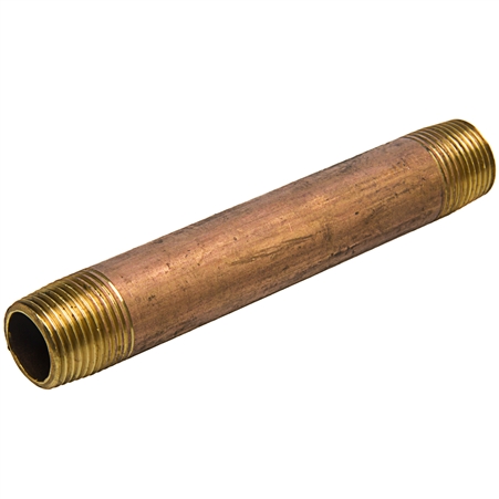 Brass Nipple - 3/8" Diameter