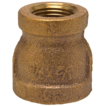 Reducer Coupling - Threaded - Bronze