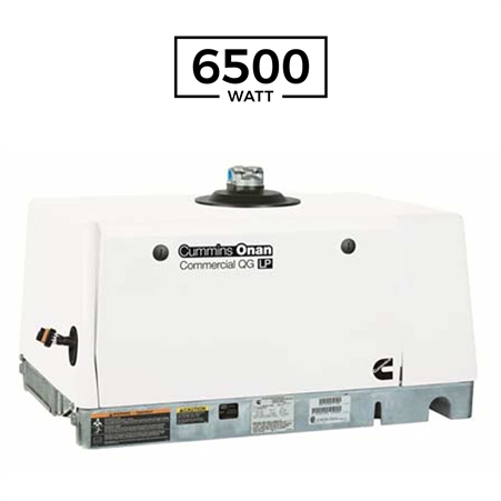 Cummins Onan 6500 Watt Commercial Mobile LP Generator CM QG 6500 120/240 - FREE SHIPPING
