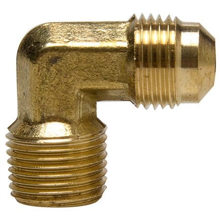 Brass Elbow - Flare x Male Pipe Thread