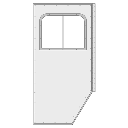 Custom Fabricated Passenger Door