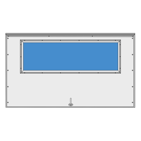 Custom Fabricated Food Truck Service Door