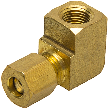 Brass Adapter Elbow - 1/8" x 1/8"