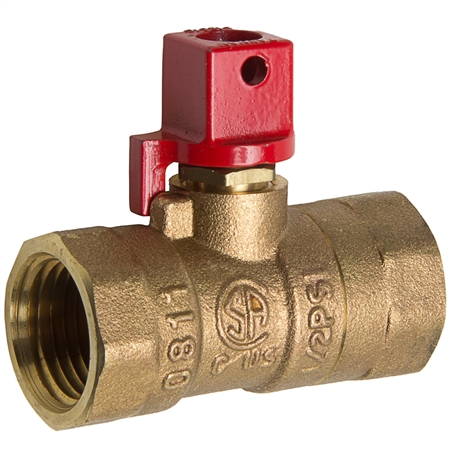 Straight Gas Ball Valve - FIP x FIP