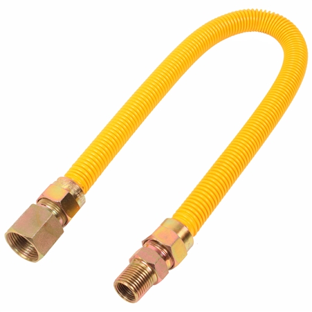 Gas Connector Yellow Coated Propane Hose Assembly