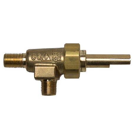 Top Burner Valve with Square Base - CBV-100BR