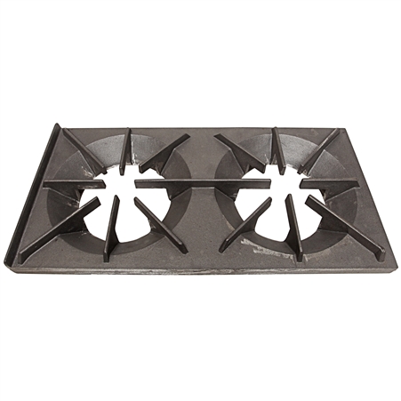 12" x 24" Dual Burner Top Grate