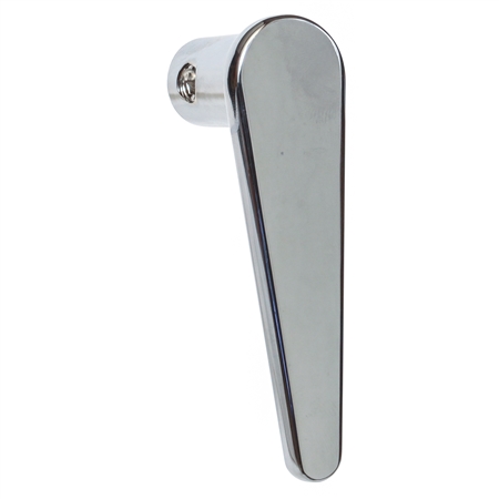 Inside L Handle - Die Cast Zinc - Polished Chrome