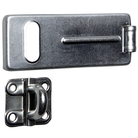 Hasp with Staple - Zinc Plated - CRS