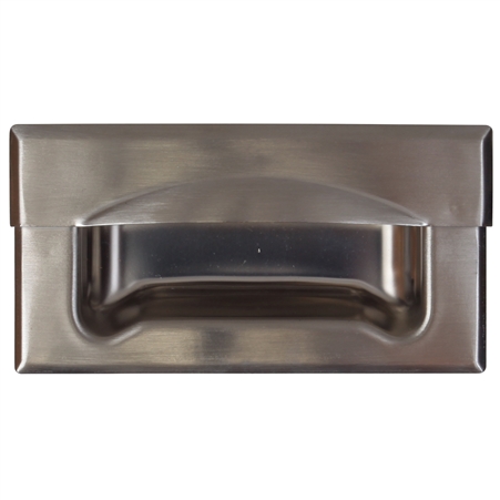 Flush Recessed Rectangular Pocket Pull