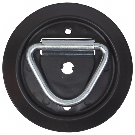 Tie Down Ring - Black Plastic Base