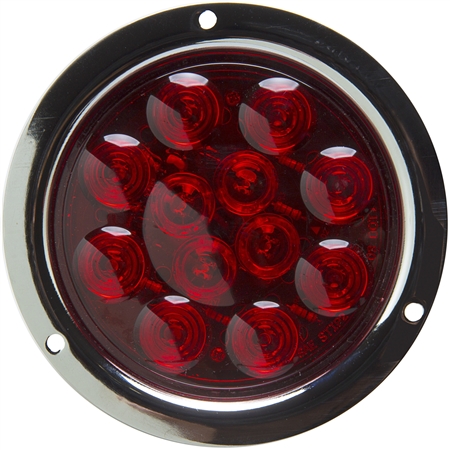 12 LED Deep Dish 4" Stop, Turn & Tail