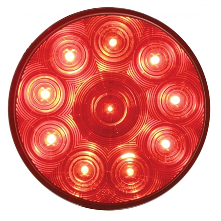 10 LED 4" S/T/T Light - Red/Red