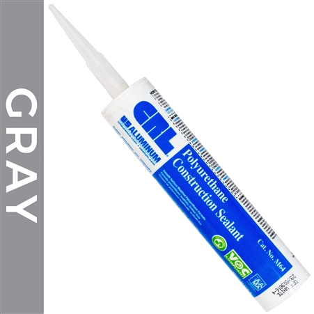 CRL Gray Construction Sealant - Polyurethane - Single Tube