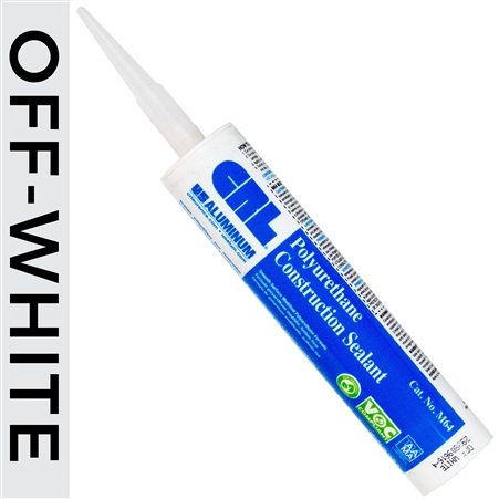 CRL Off-White Construction Sealant - Polyurethane - Single Tube