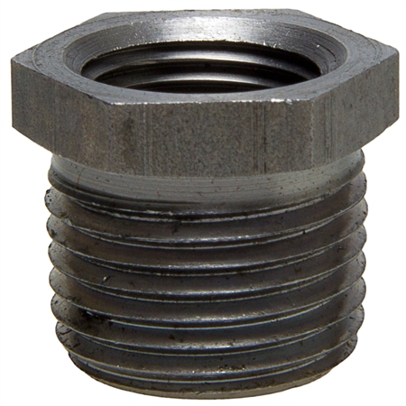 Hex Bushing - Threaded - Black