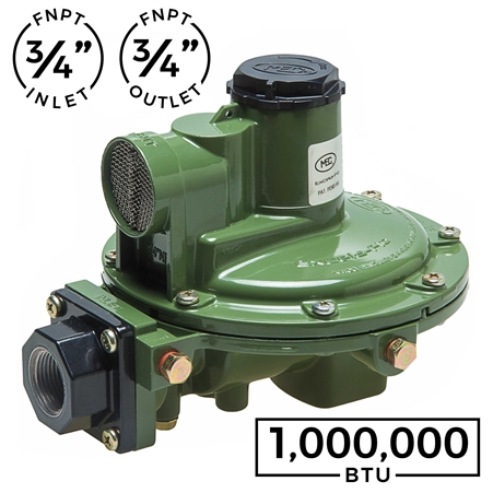 1,000,000 BTU Second Stage Regulator (Marshall Excelsior)