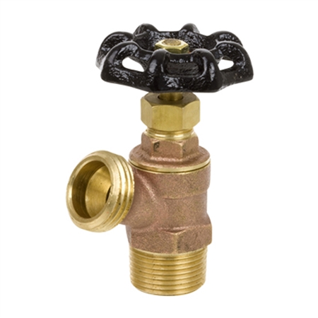 Brass Boiler Drain w/ Stuffing Box