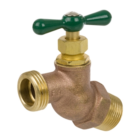 Brass No Kink Hose Bibb - MIP