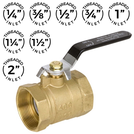 Brass Ball Valve - Threaded