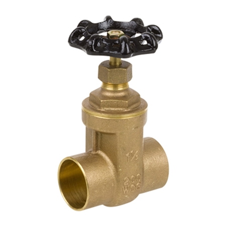 Brass Gate Valve - Sweat