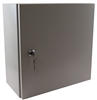 YuCo YC-12X12X6-UL-EL-2-KF NEMA 4 Enclosure with Lock and Keys