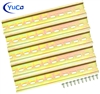 YuCo YC-DR-8-5 STEEL SLOTTED DIN RAIL 35mm X 7.5mm PR005 ASI RoHS