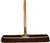 BB2174 23" Coarse/Brown Broom with 60” Wood Handle