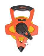 CG1707 Lufkin 1/2" X 150' Hi Viz Orange Linear Fiberglass Open Reel Tape