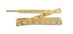 CGX46 Lufkin 6' X 5/8" Wood Rule Red End With 6" Slide Rule Extension