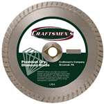 CR625D12 12" Premium Dry Diamond Blade Continuous Rim