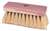 FB73195 Weiler Brush 7" White Tampico 5 Row Roof Brush-Threaded Handle Hole 2" Trim Length