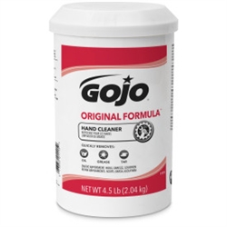 GJ1115 Gojo Original Hand Cleaner 4.5lb Sold 6 Per Case. No Broken Boxes