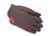 GV79001 Brown Jersey - Red Liner Glove - Large - Sold In Dozens Only