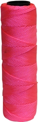 KC18136 250' Pink Nylon Braided Mason Line #18