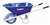 MA70002 6 Cf Wheelbarrow with Steel Handles & Flat Free Tire