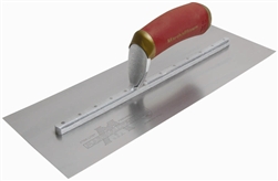 MT13SSFPD Marshalltown 13” x 5” Stainless Steel Permashape Finishing Trowel Durasoft Handle