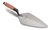 MT19L10 Marshalltown 10" Wide London Brick Trowel w/Leather Handle