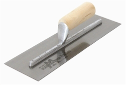 MT3138 Marshalltown 12 x 4 Gunite Trowel with Wood Handle