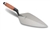 MT34L12 Marshalltown 12" Wide London Brick Trowel w/Leather Handle