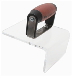 MT4263D Marshalltown 5 5/8 x 5 1/4 x 2 3/4 Acrylic Step Tool-3/4" Radius, Nose with DuraSoft® Handle