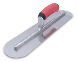 MTFTFR375R 18 X 4 FULLY ROUNDED FINISH TROWEL/DURASOFT HANDLE