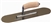 MTMSP12GS Marshalltown 12 X 3 1/2" Golden Stainless Steel Pool Trowel w/Curved Wood Handle