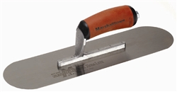 MTMSP12SD Marshalltown 12 X 3 1/2" Steel Pool Trowel w/Curved DuraSoft® Handle (5" mounting)