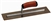 MTMXS205GD Marshalltown 20 X 5" Golden Stainless Steel Finishing Trowel with DuraSoft® Handle