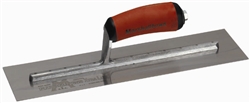 MTMXS25SSD Marshalltown 20 X 5" Bright Stainless Steel Finishing Trowel with DuraSoft® Handle