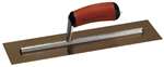 MTMXS64GSD Marshalltown 14 X 4" Golden Stainless Steel Finishing Trowel with DuraSoft® Handle