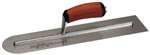 MTMXS66RED Marshalltown 16 X 4" Rounded End Finishing Trowel w/Curved DuraSoft® Handle