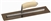 MTMXS73GS Marshalltown 14 X 4 3/4" Golden Stainless Steel Finishing Trowel with Wooden Handle